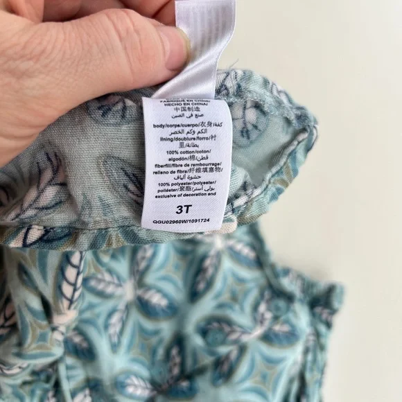 Peek Floral Leaf Dress - Picture 5 of 6